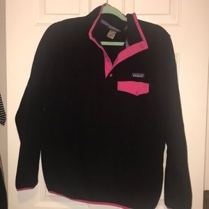 Women’s black Patagonia fleece